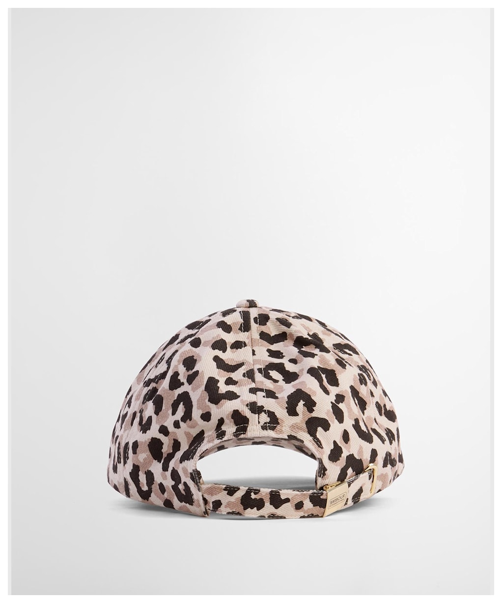 Women's Barbour International Harley Leopard Cap - Jasmine Leopard