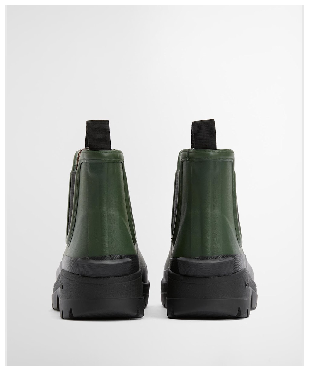 Women's Barbour Nimbus Chelsea Wellingtons - OLIVE/BLACK2