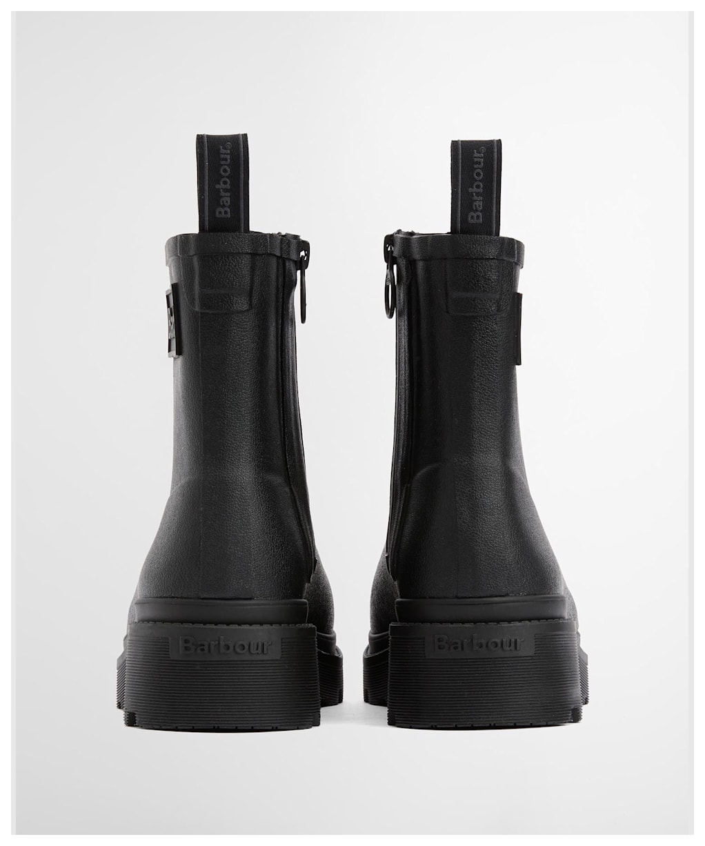 Women's Barbour Layla Ankle Wellingtons - Black