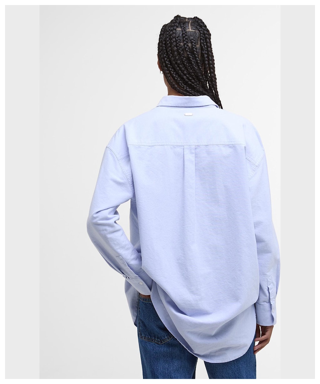 Women's Barbour Highclere Shirt - Pale Blue