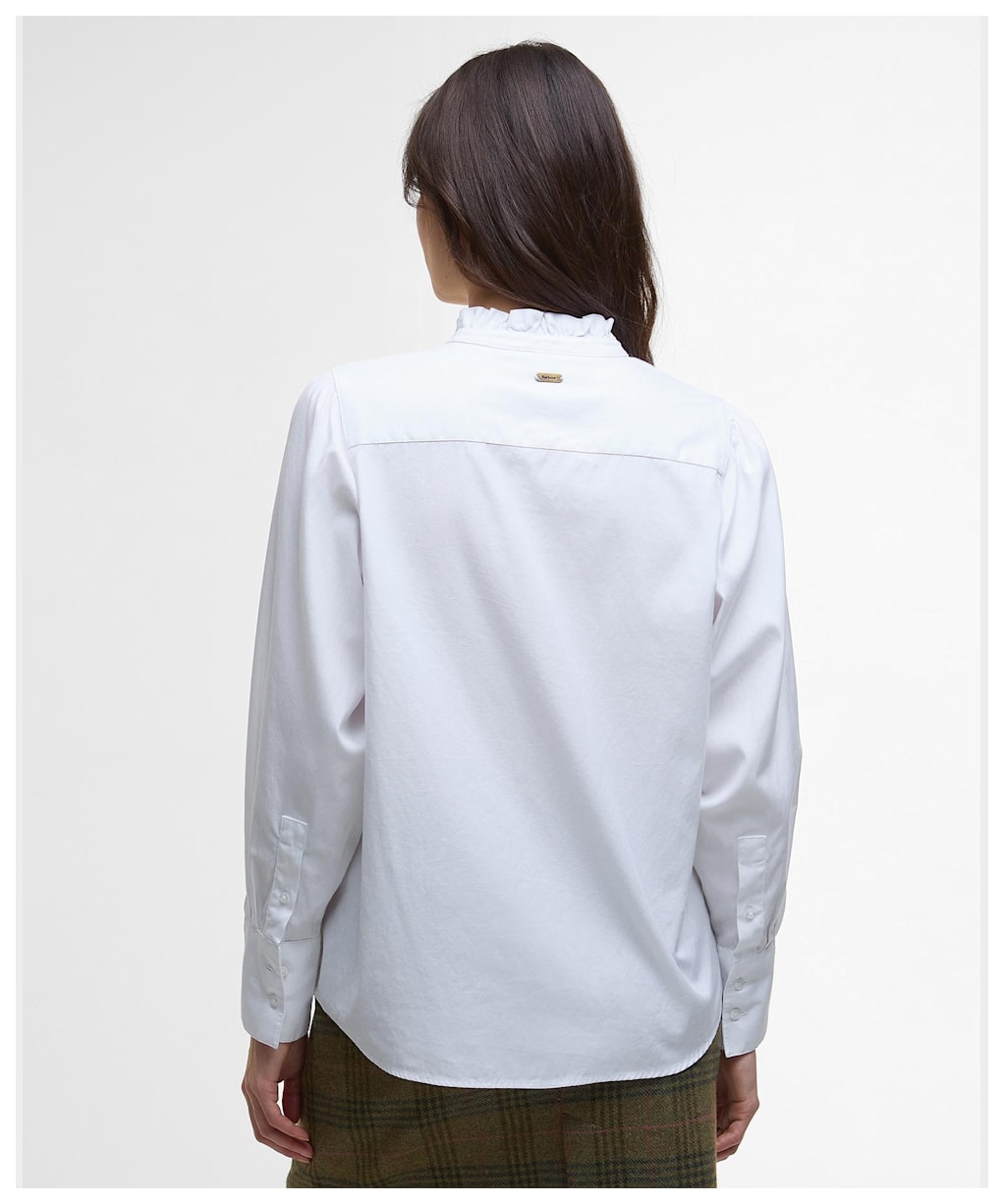 Women's Barbour Embleton Shirt - White