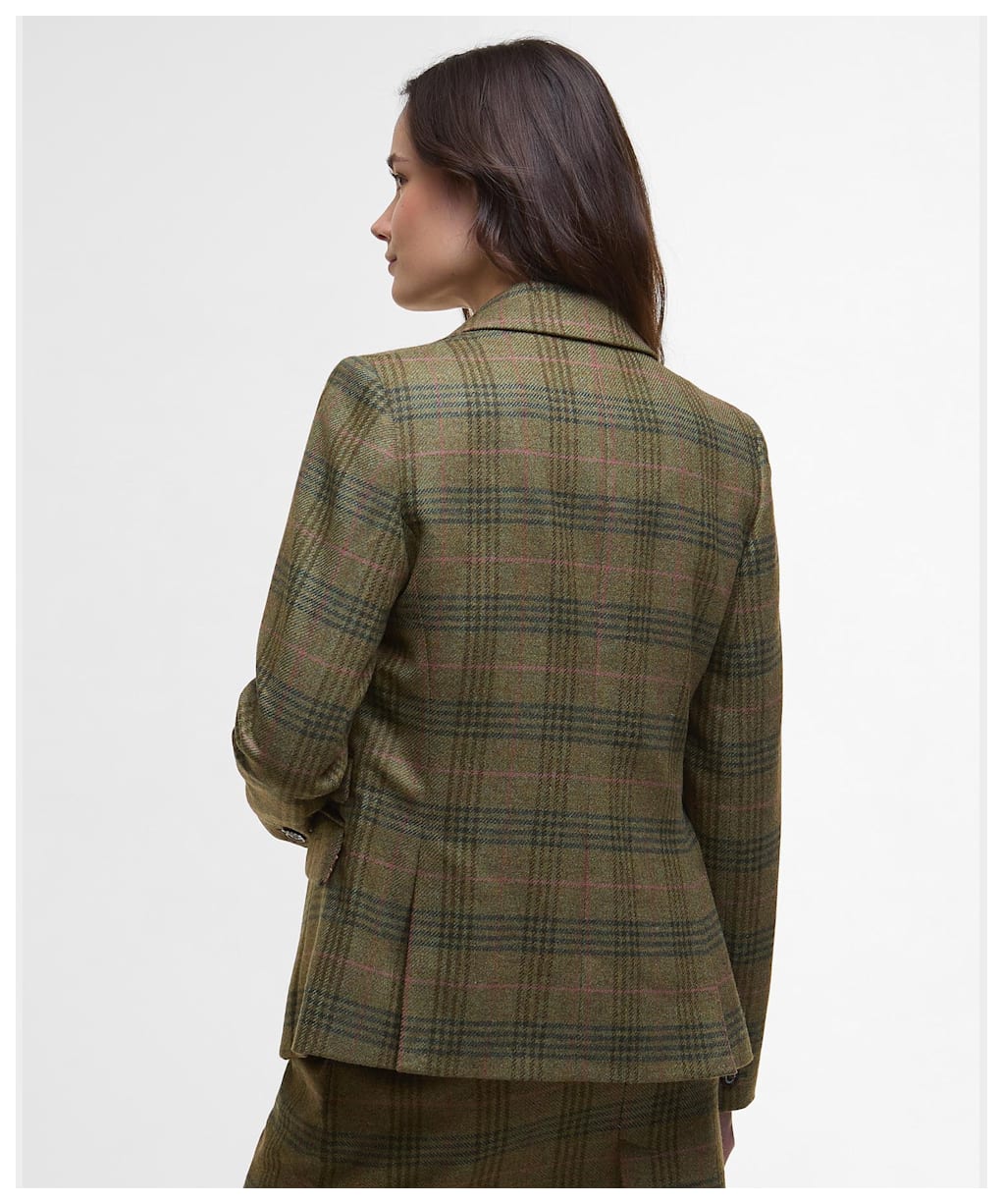 Women's Barbour Carlby Tailored Jacket - Arabesque / Brown