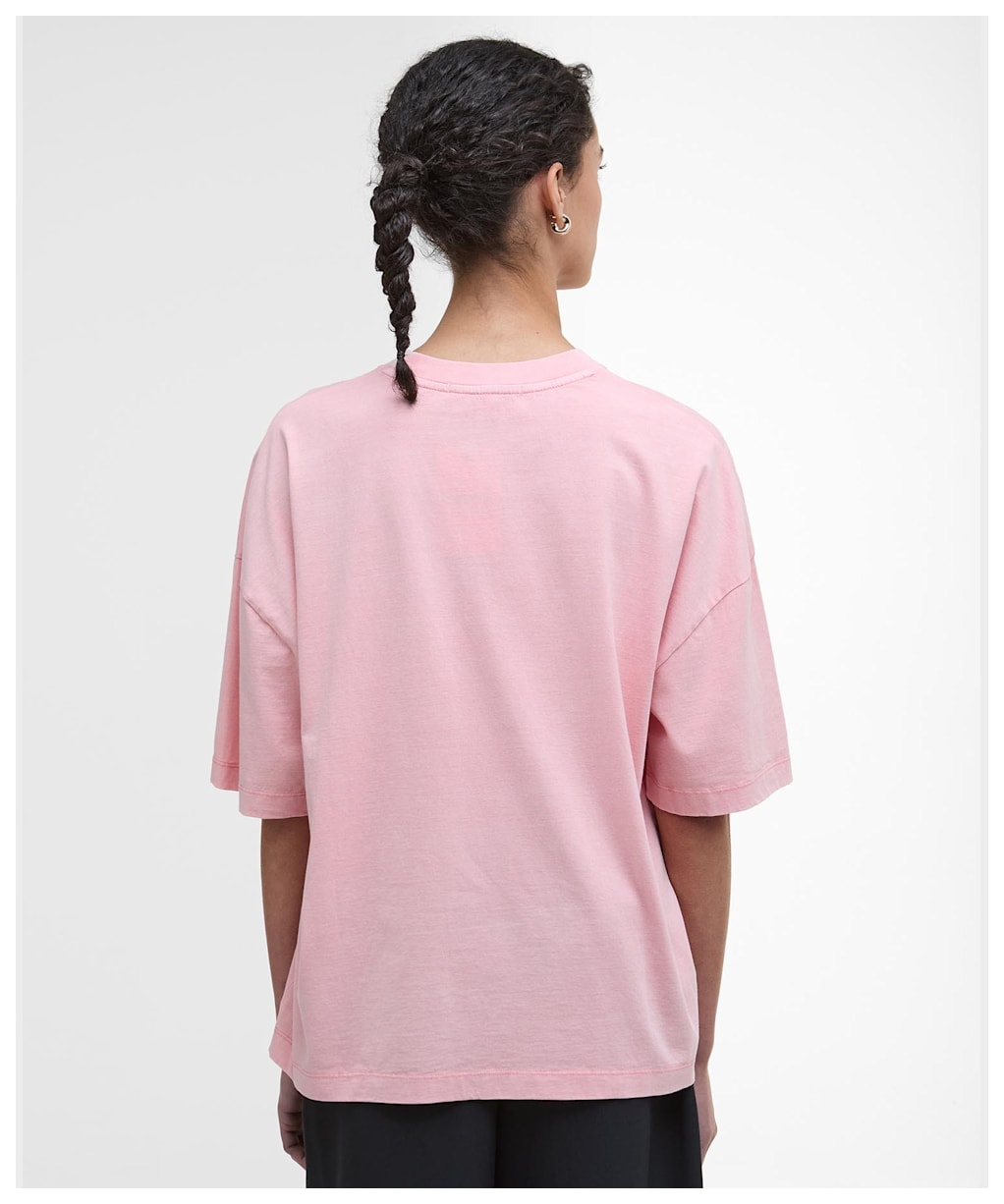 Women's Barbour Claydon T-Shirt - Pink Blush