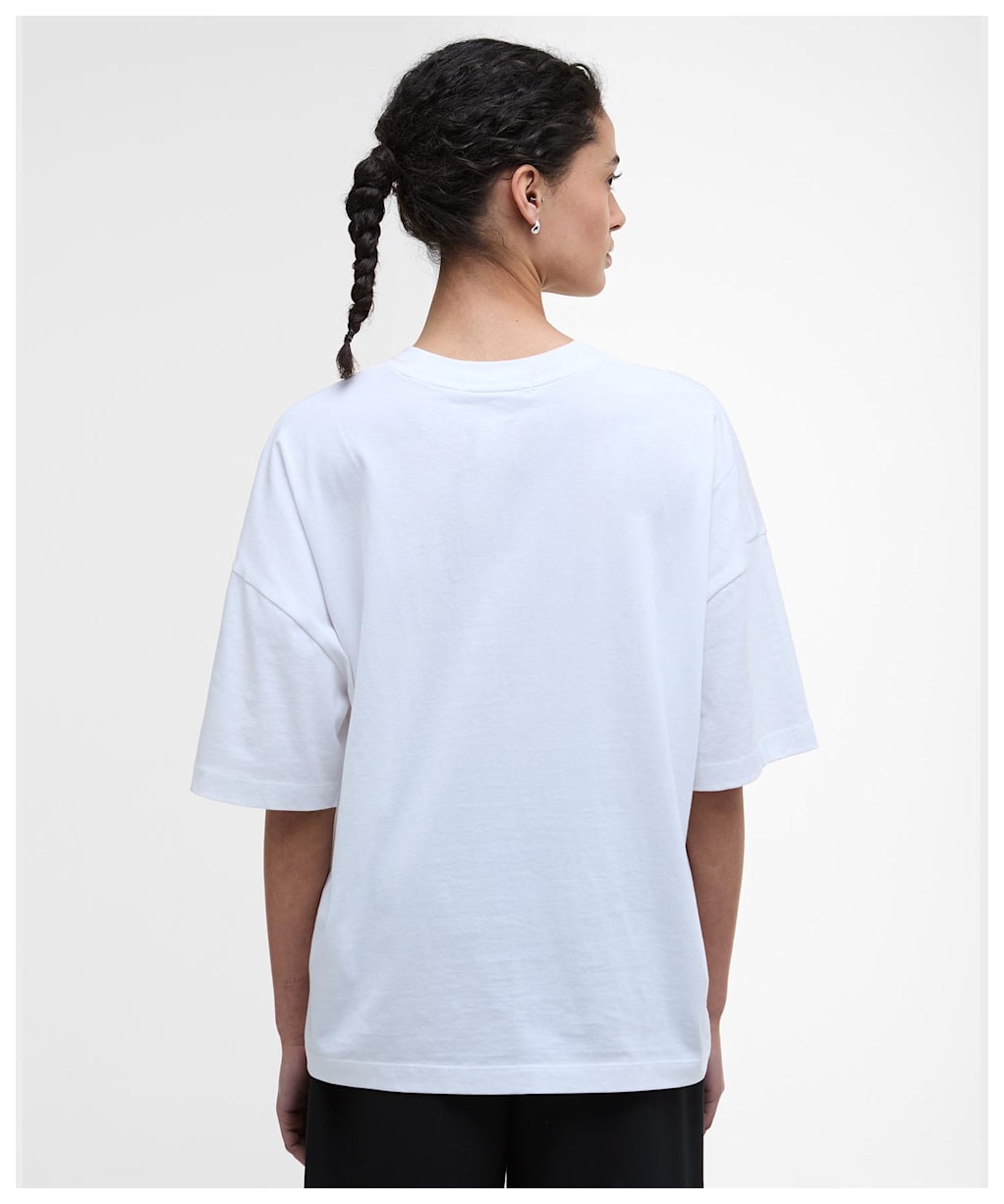 Women's Barbour Claydon T-Shirt - White