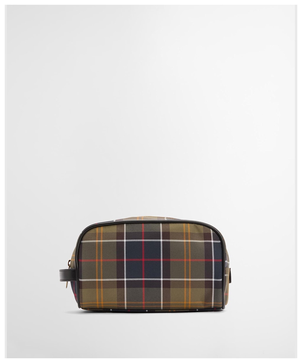 Men’s Barbour Tartan Washbag - Classic / Beacon