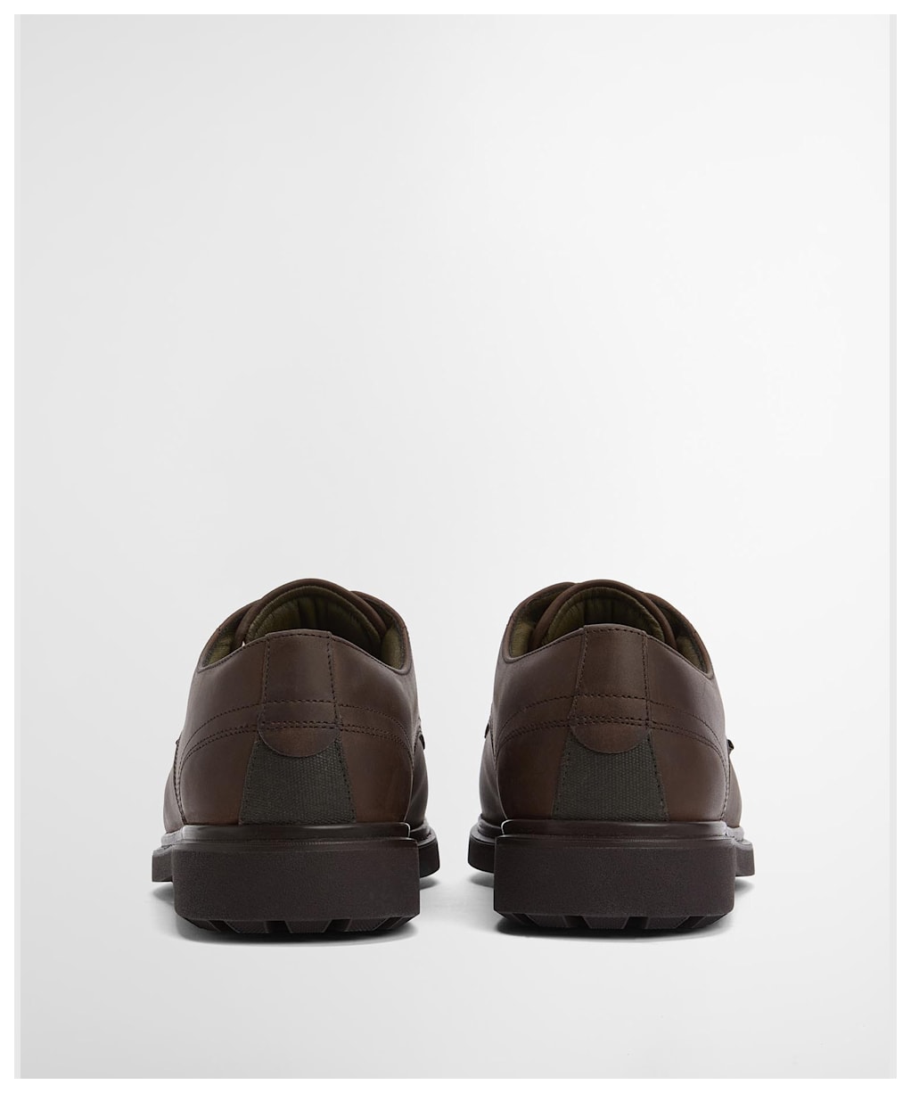 Men's Barbour Carthy Derby Shoes - Dark Brown