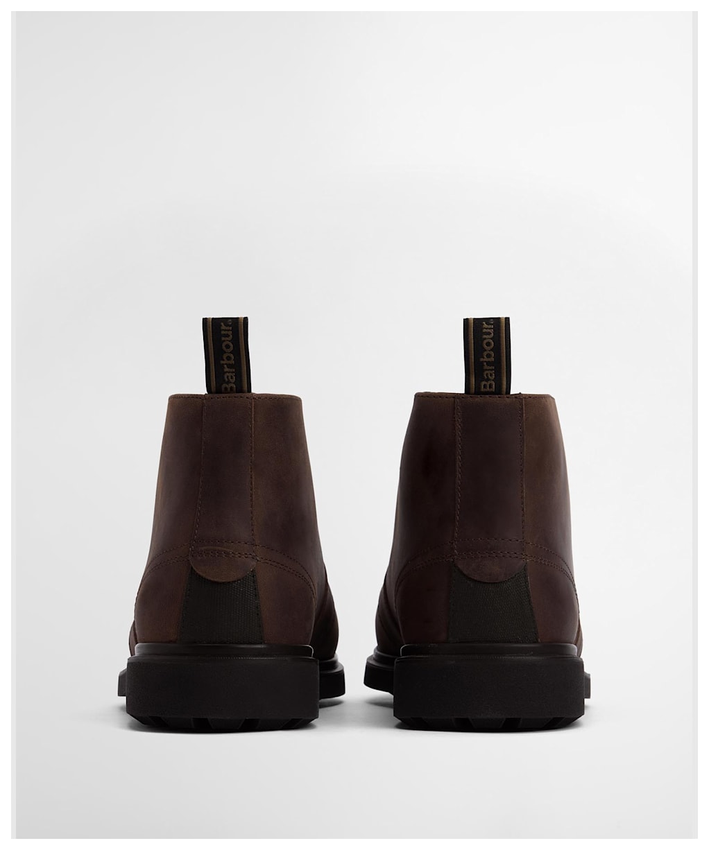 Men's Barbour Meays Chukka Boots - Dark Brown