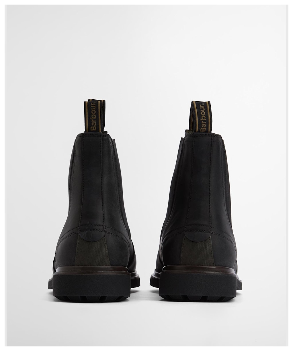 Men's Barbour Hale Chelsea Boots - Black