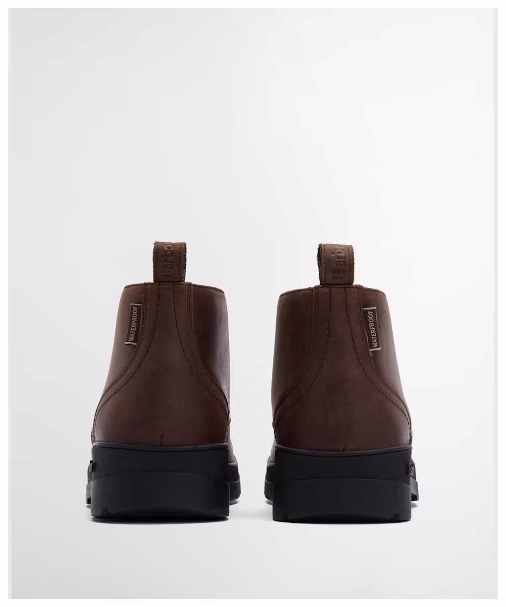 Men's Barbour Forster Chukka Boots - Dark Brown