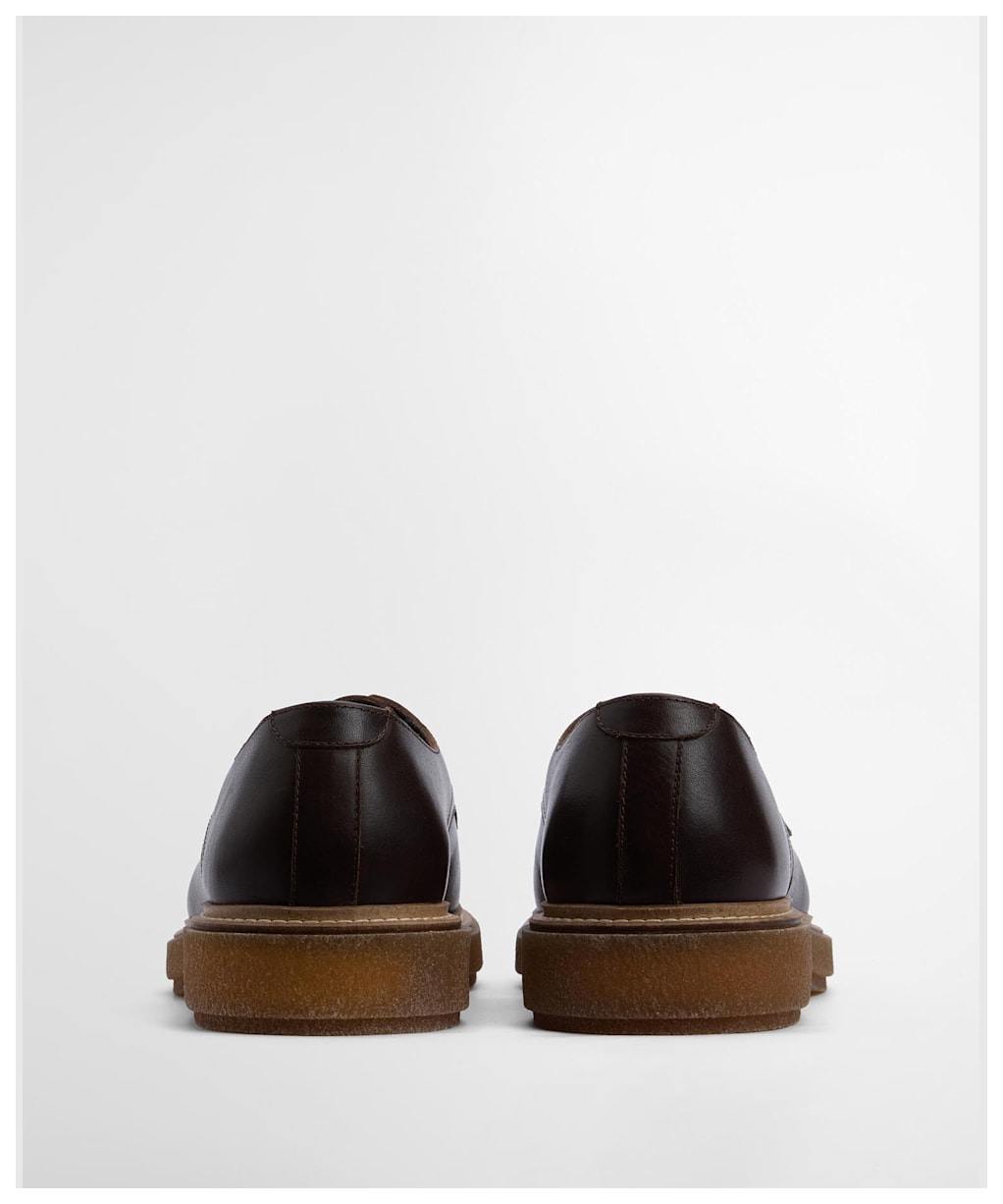 Men's Barbour Harefield Derby Shoes - Chocolate