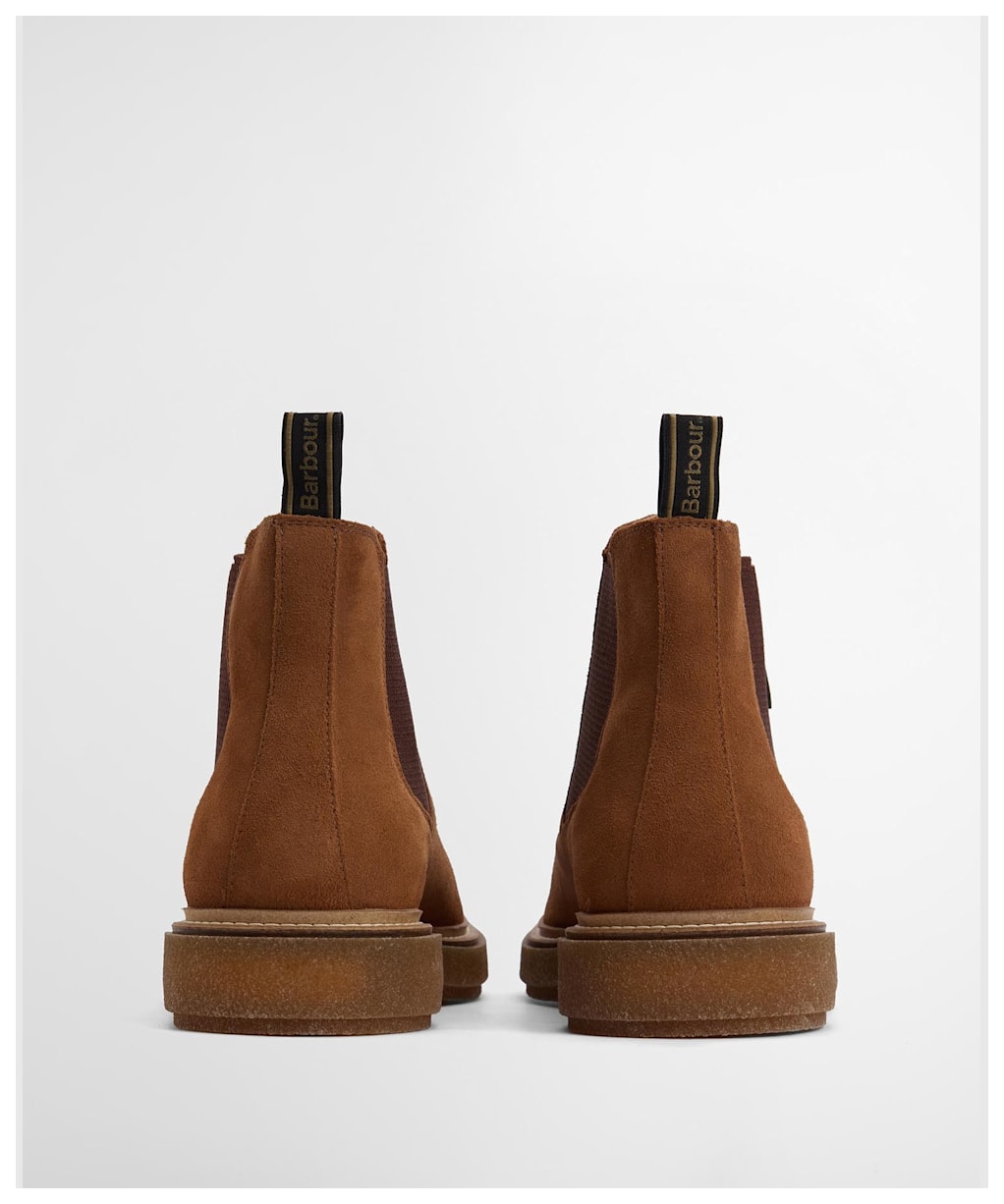 Men's Barbour Tinstone Chelsea Boots - Toffee Suede