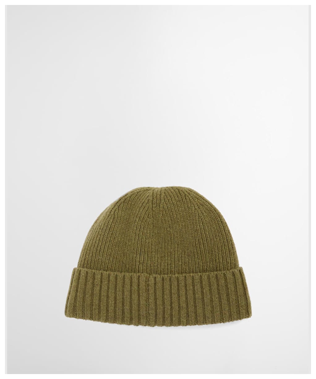 Men's Barbour Carlton Beanie Hat - Light Moss