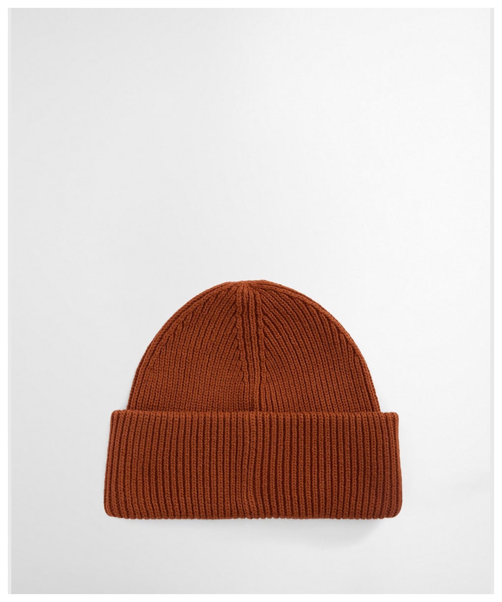 Men's Barbour International Flex Beanie Hat - Dark Ginger