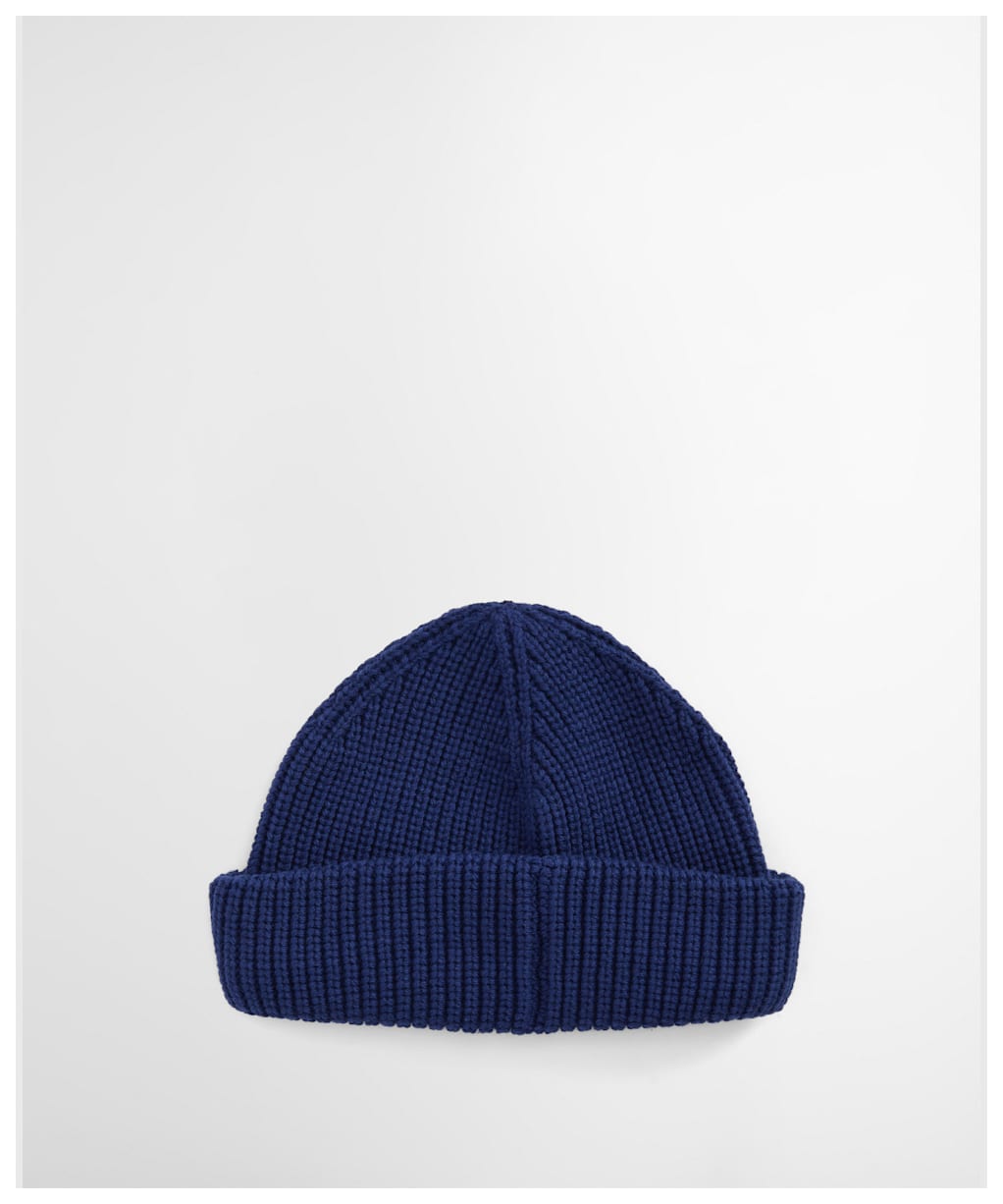 Men's Barbour Mosely Beanie Hat - Inky Blue