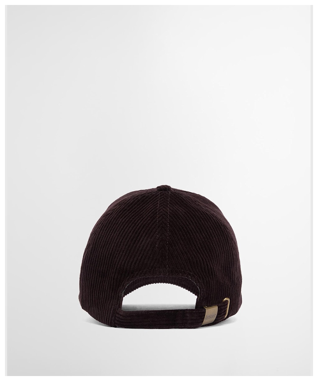 Men's Barbour Preston Cord Cap - Brown