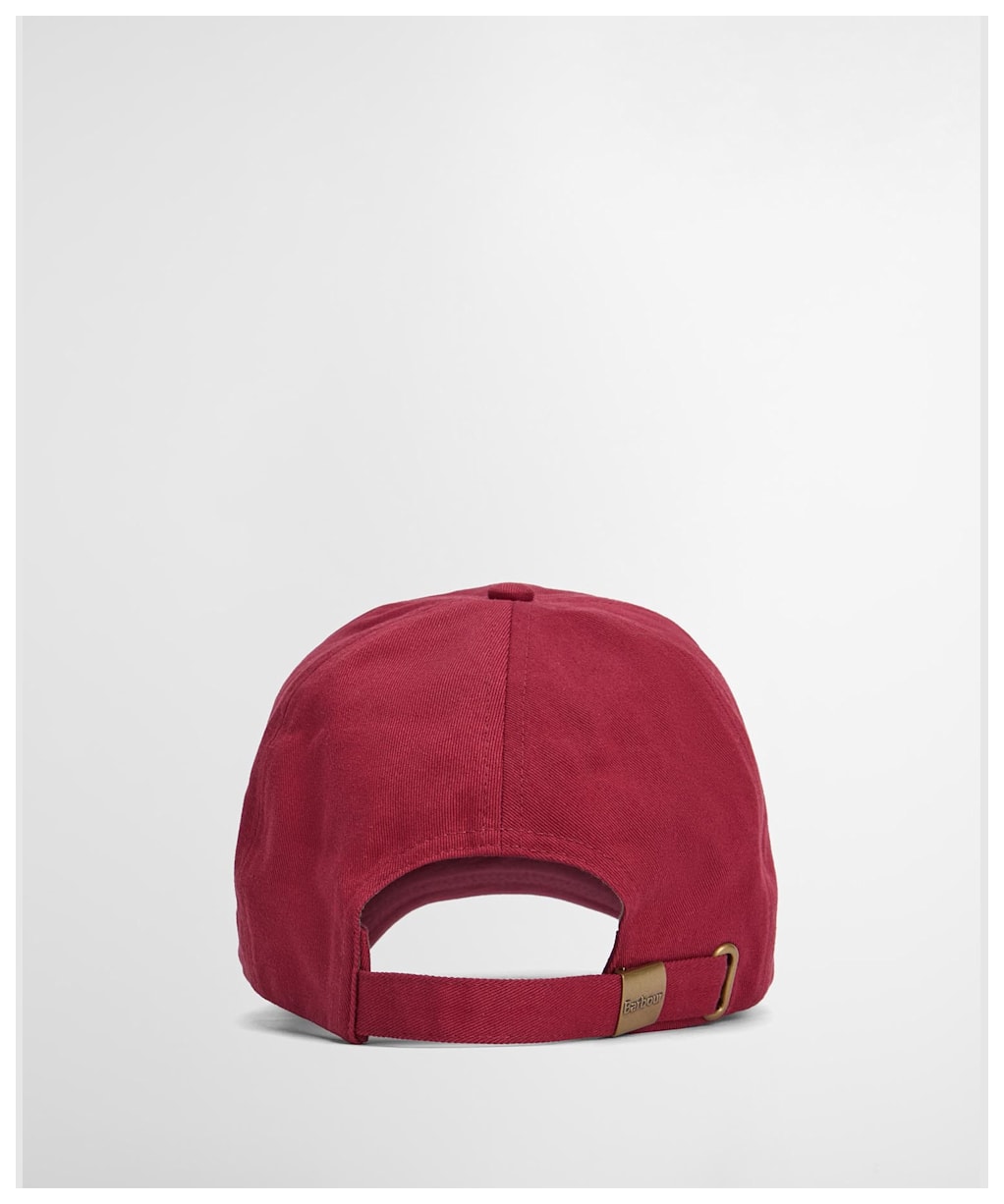 Men's Barbour Milburn Cap - Biking Red