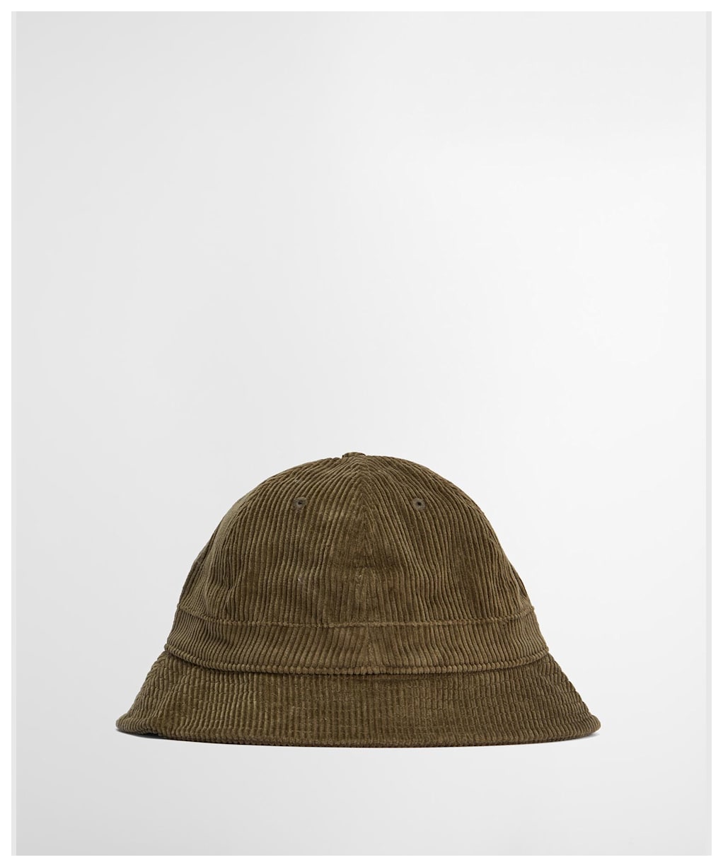Men's Barbour Westdale Cord Bucket Hat - Olive