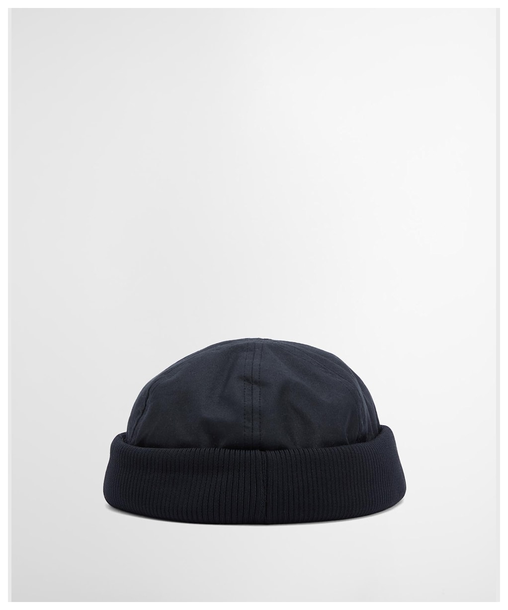 Men's Barbour Oakmoor Wax Docker Hat - Black