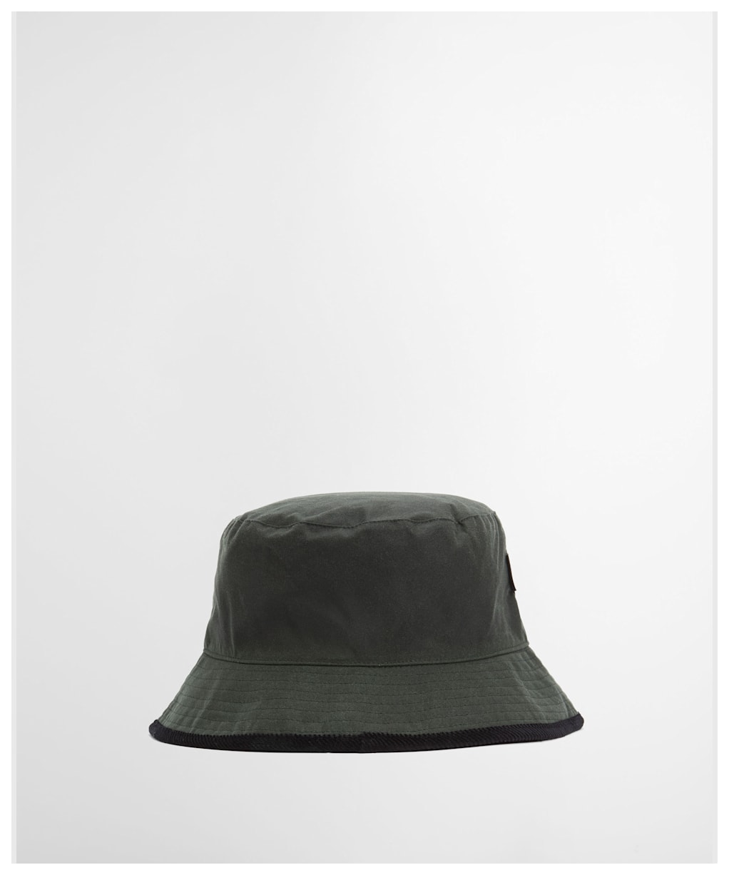 Men's Barbour Field Wax Bucket Hat - Sage