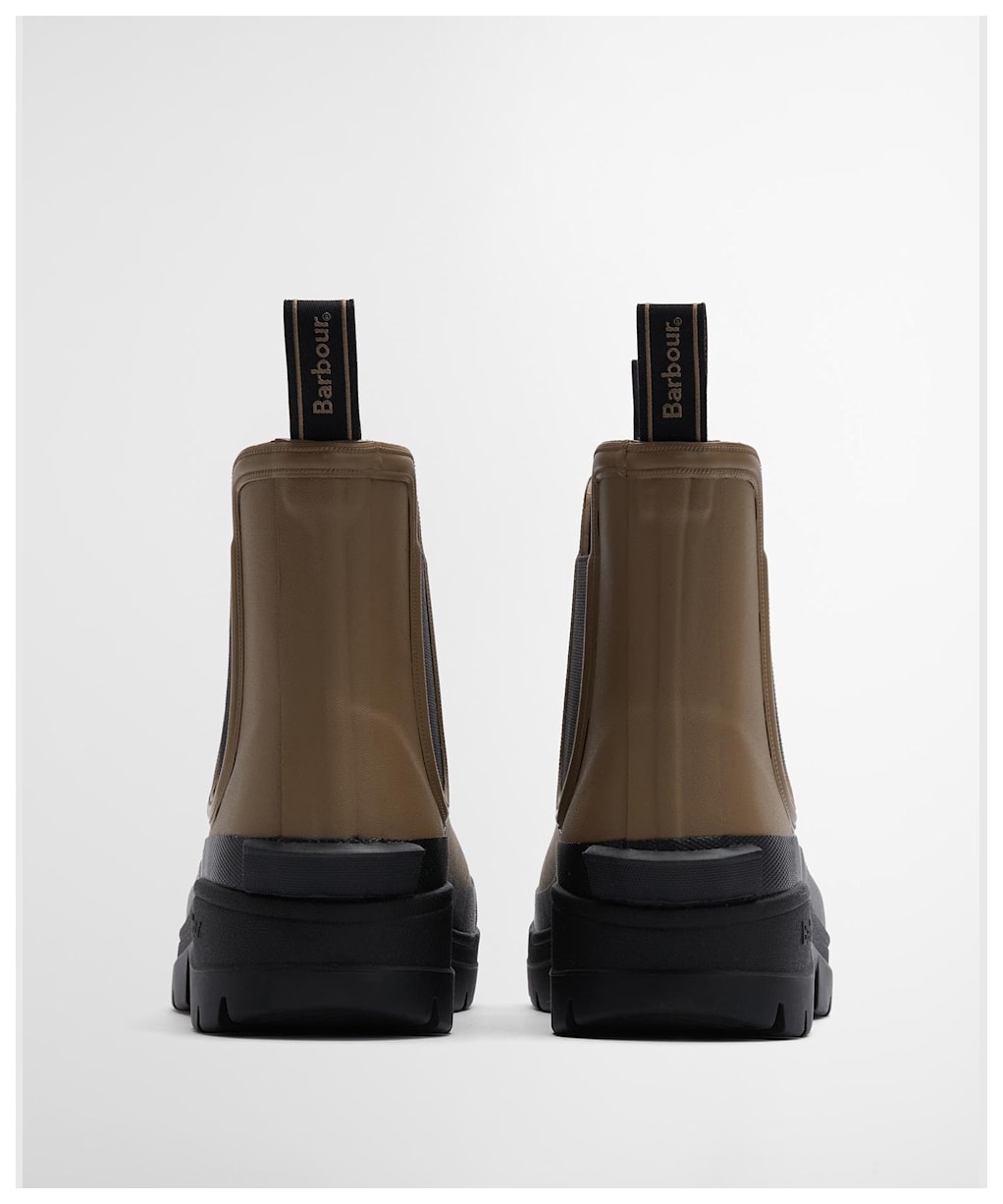 Men’s Barbour Nimbus Chelsea Wellington Boots - MILITRY BROWN