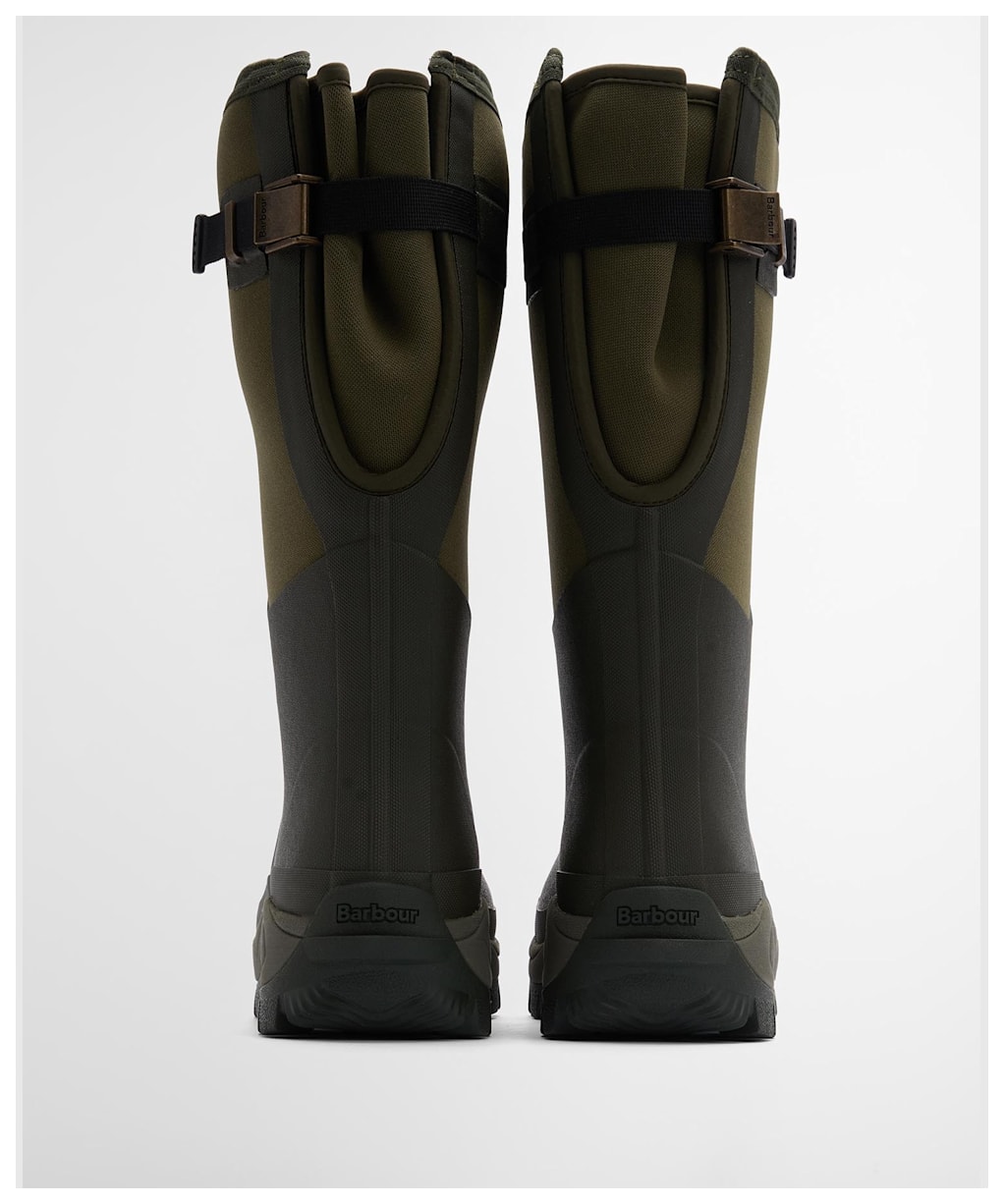 Men's Barbour Tynedale Tall Wellingtons - Olive