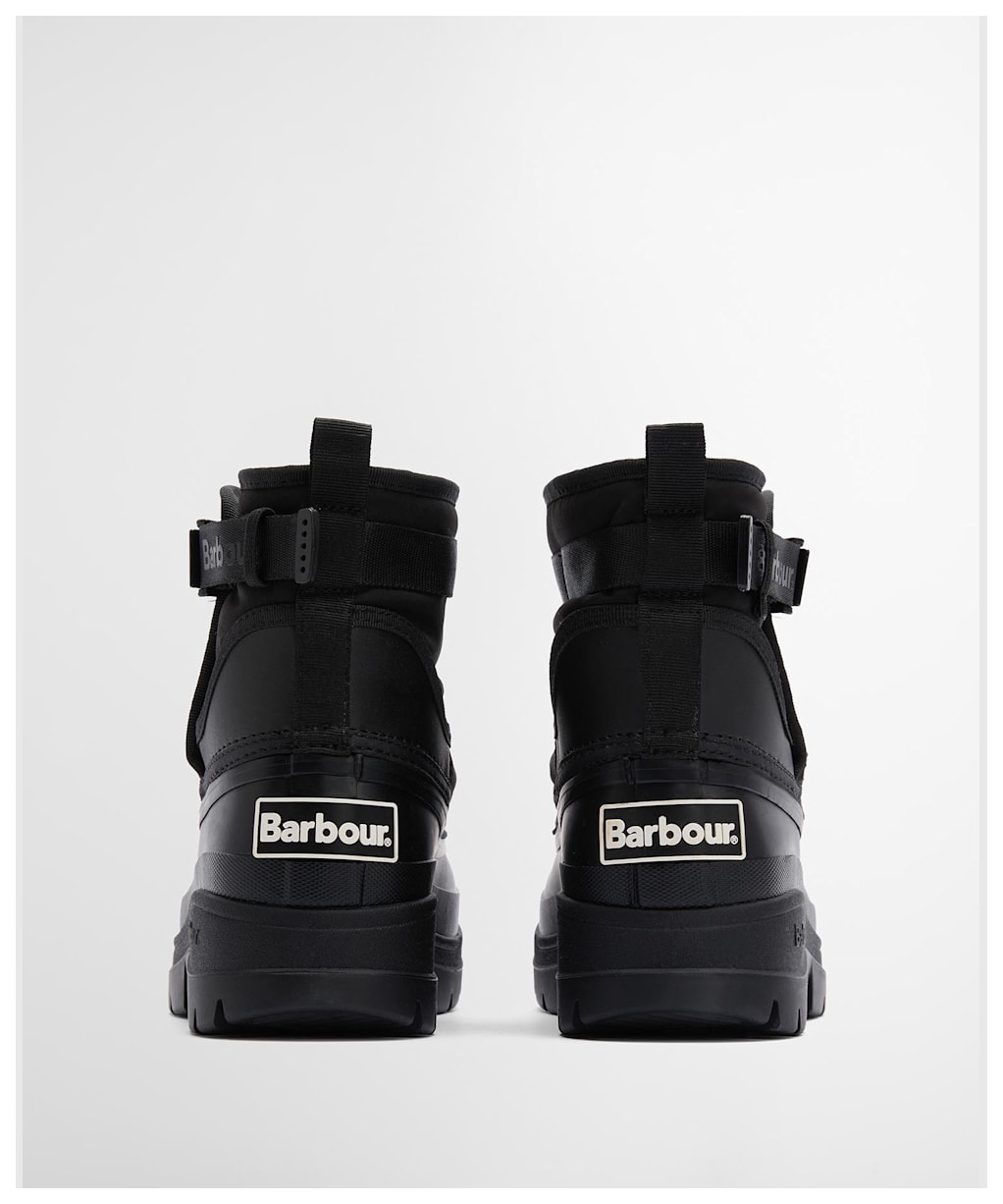 Men's Barbour Braybourn Duck Boot Welly - Black