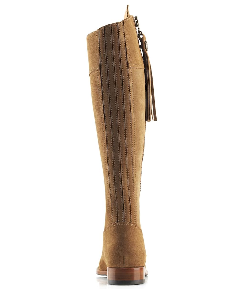 Women's Fairfax & Favor Flat Regina Boots - Tan Suede