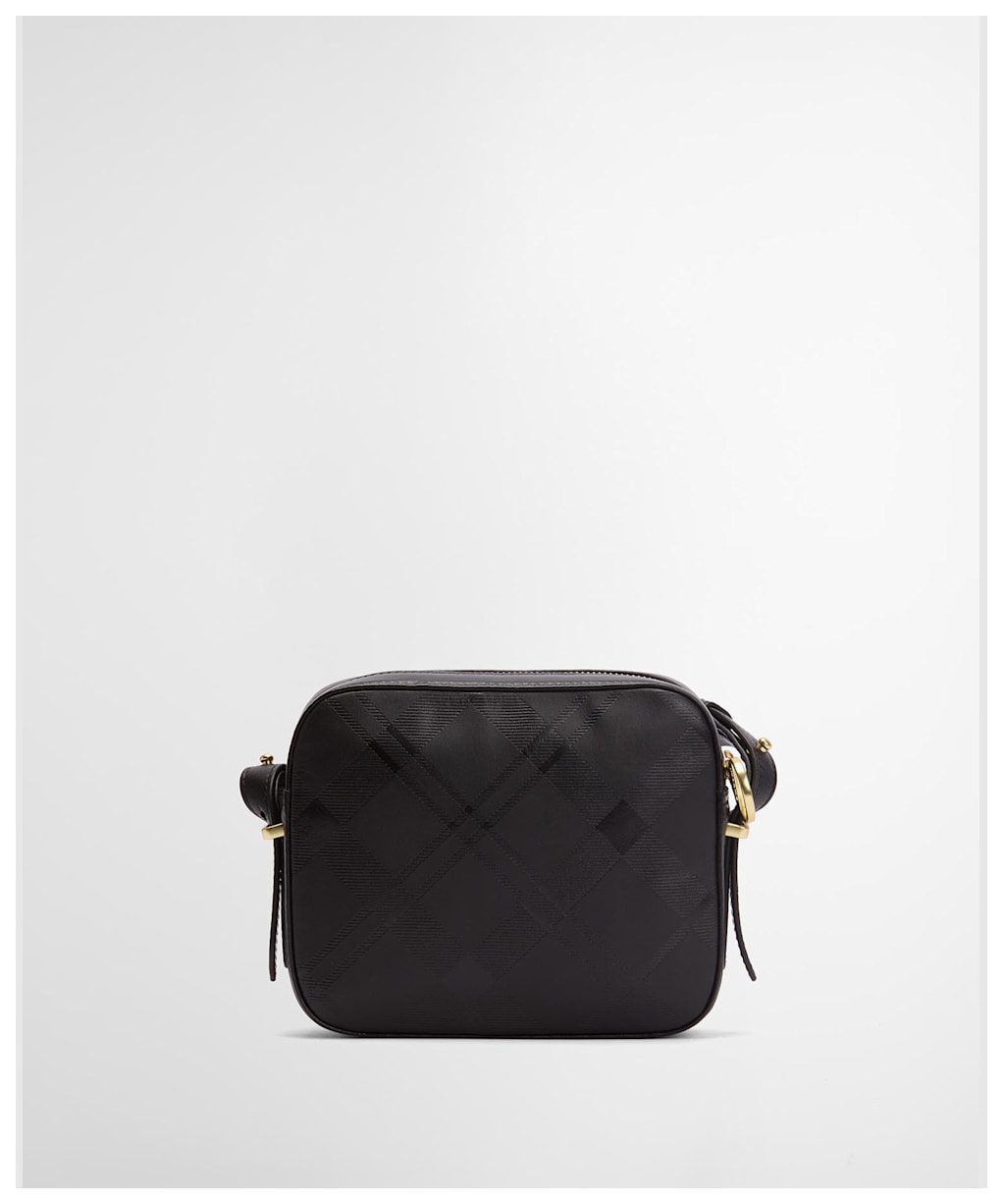 Daphne Bag - Black Deboss Tartan