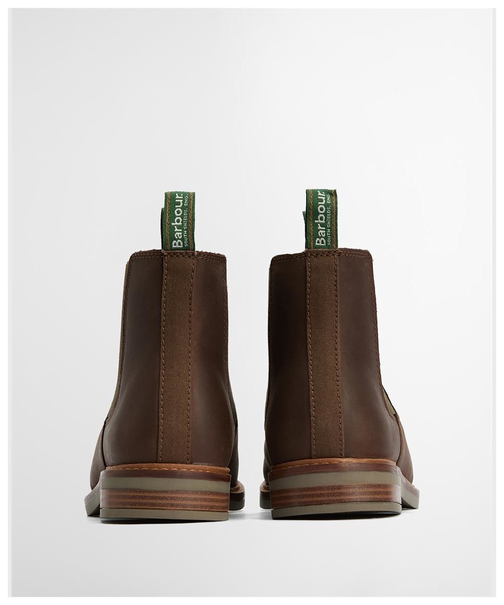 Men's Barbour Farsley Chelsea Boots - Chocolate
