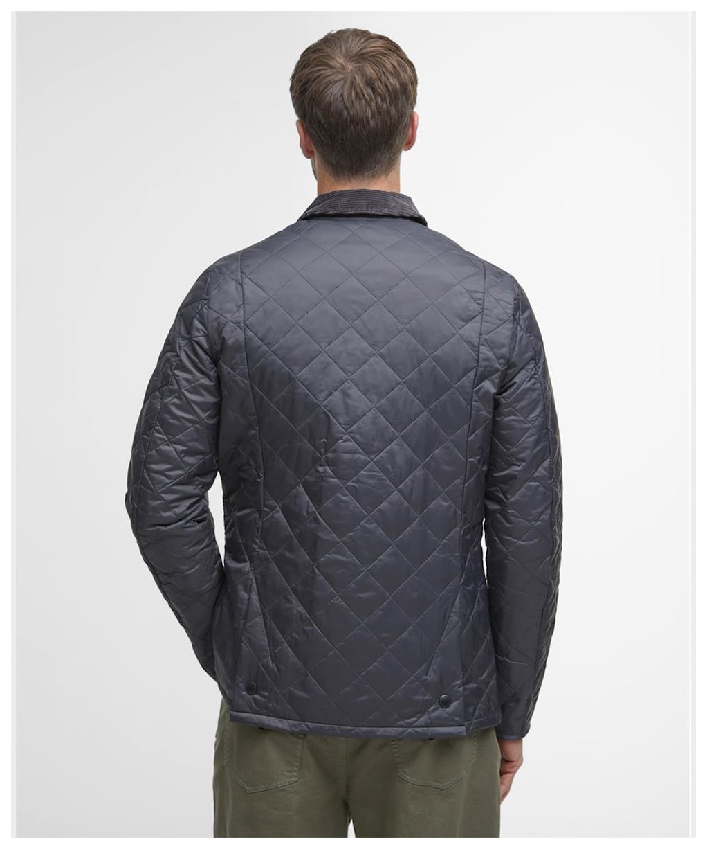 Men's Barbour Heritage Liddesdale Quilted Jacket - Charcoal