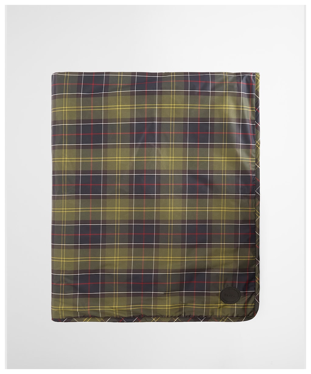 Barbour Dog Towel/Blanket - Classic Tartan / Red