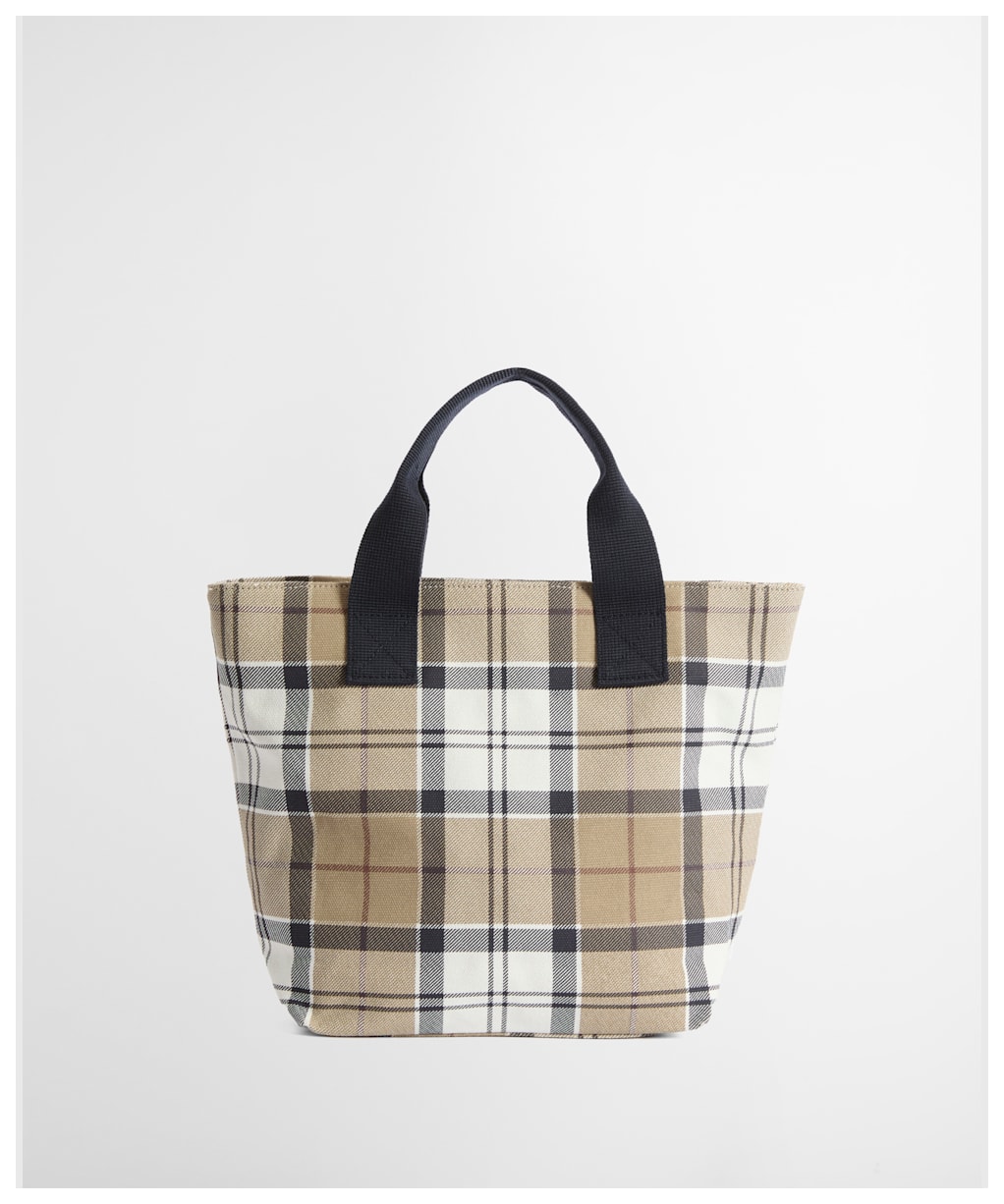 Women's Barbour Maisy Tartan Tote Bag - Rosewood Tartan