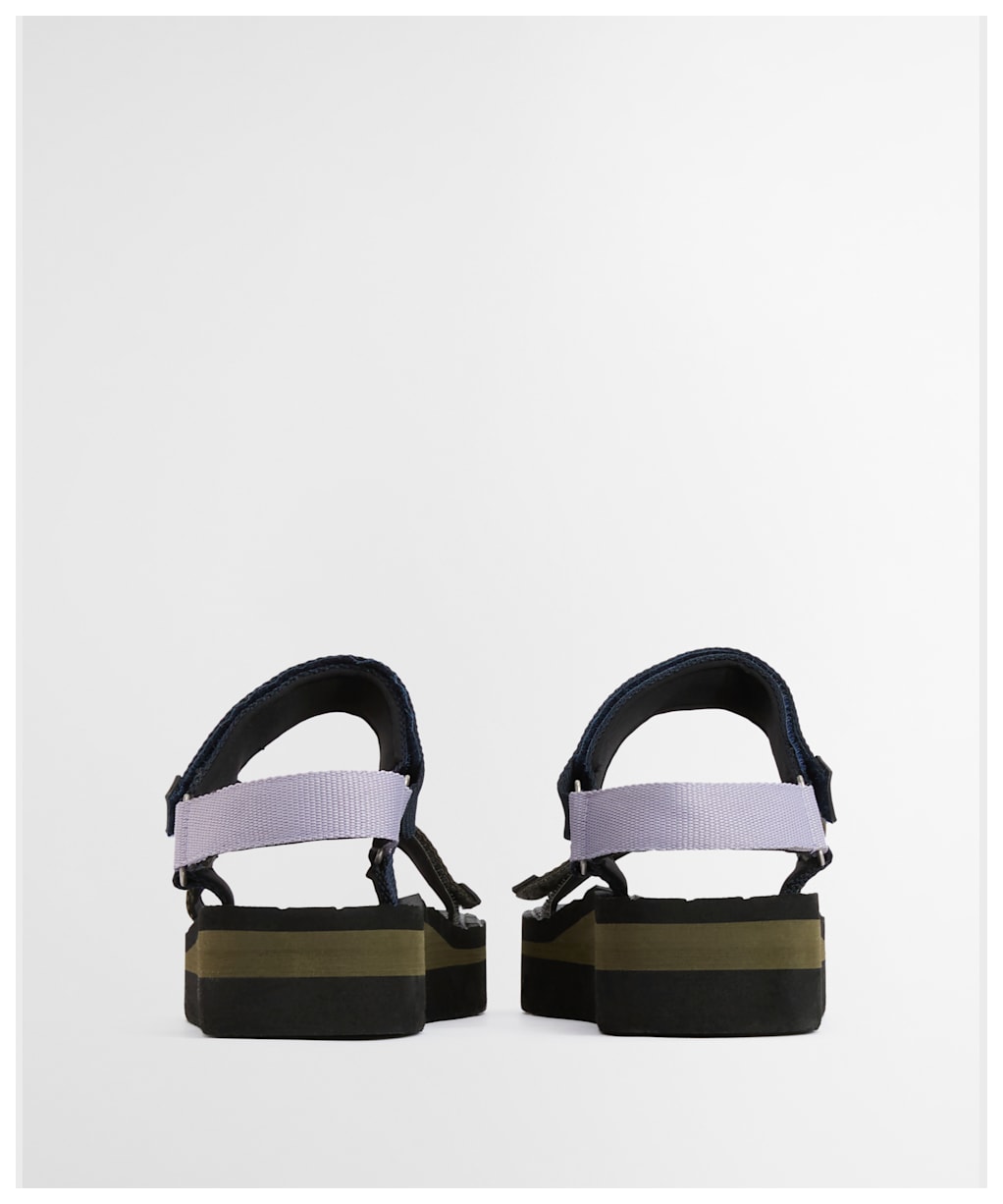 Women's Barbour Mila Sandal - Olive / Navy / Classic Tartan