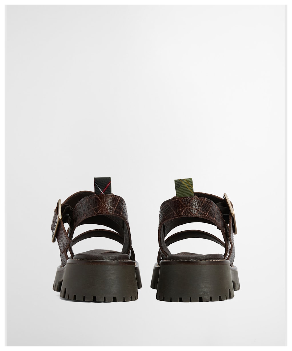 Women's Barbour Gabby Sandal - Dark Brown