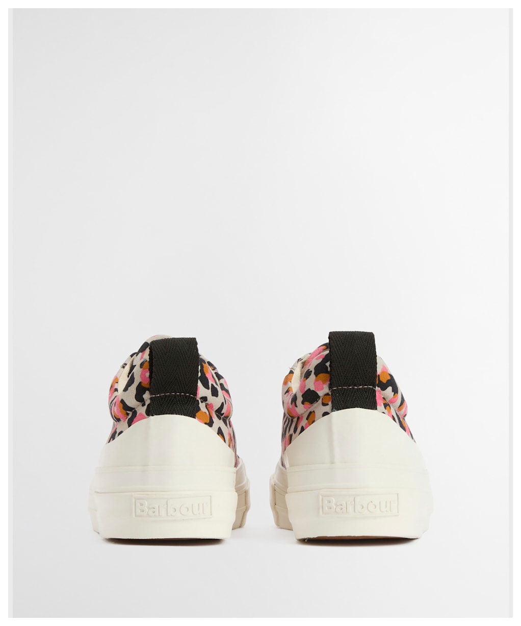 Women's Barbour Stanhope Trainer - Leopard Print