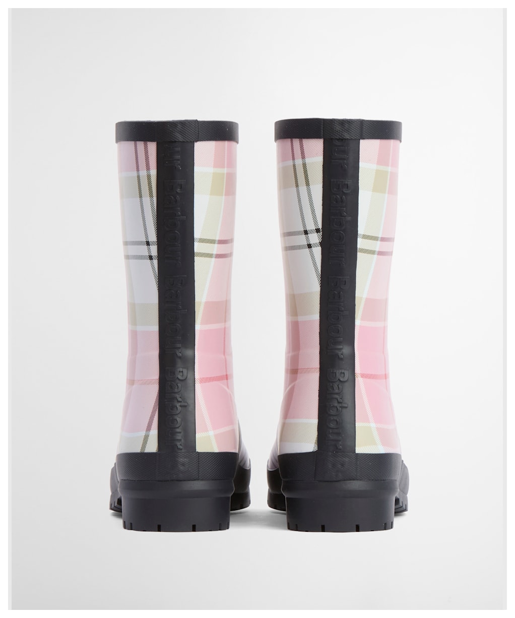 Women’s Barbour Banbury Mid Height Wellington Boots - CHERRY BLOSSOM T