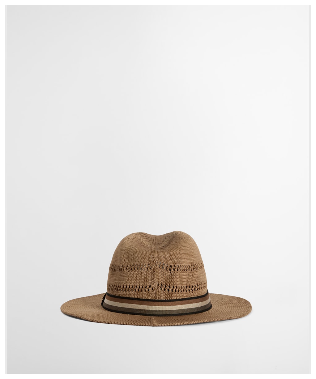 Men's Barbour Whitfield Summer Hat - Dark Tan