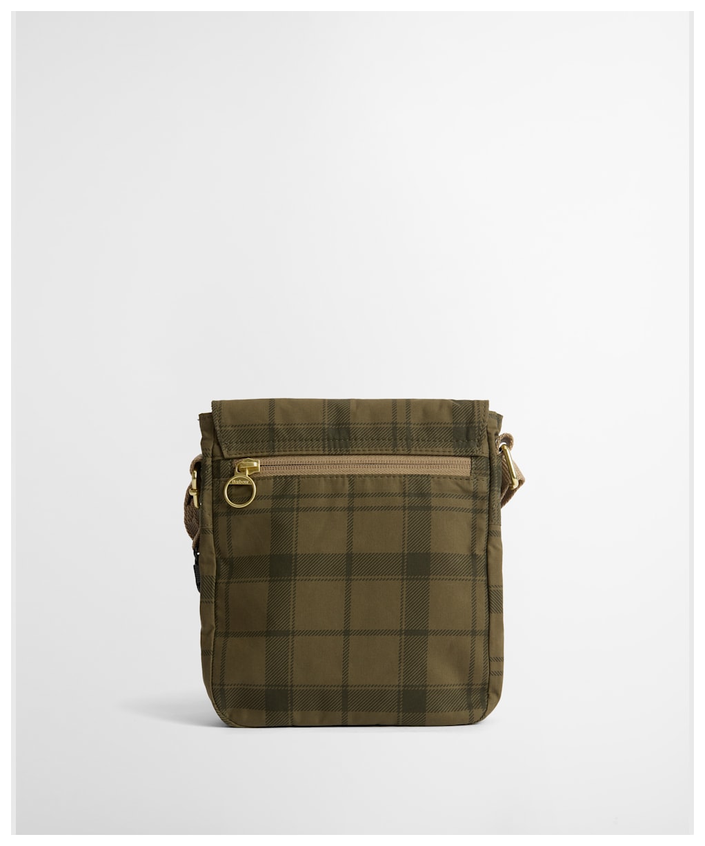 Barbour Transport Crossbody Bag - Dusky Green Tartan