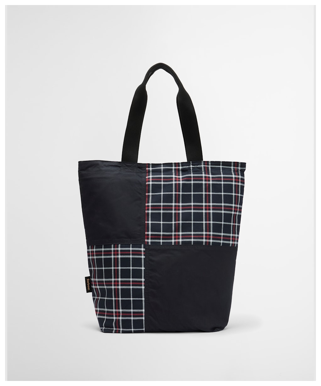 Barbour Transport Patchwork Tote Bag - Navy