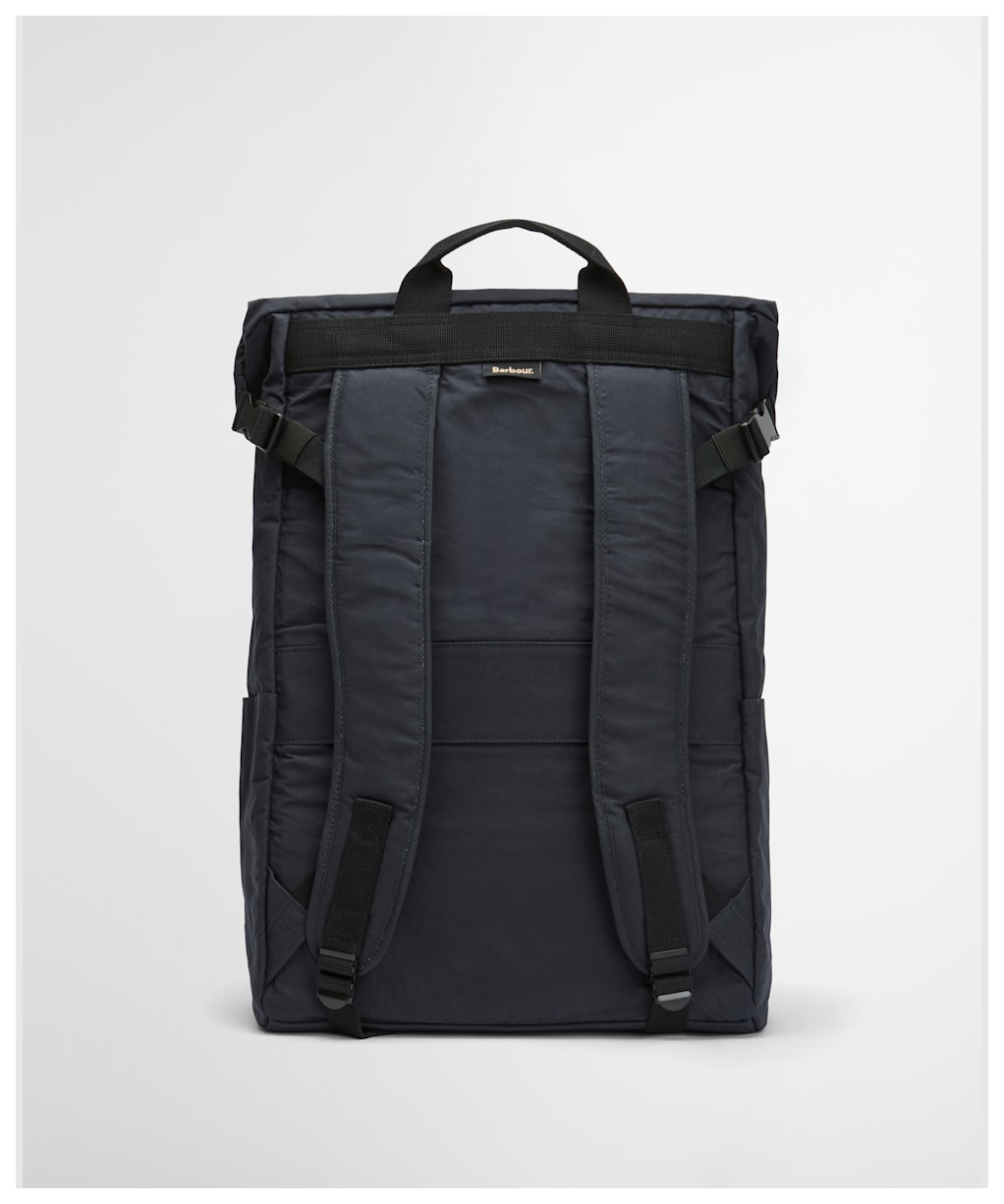 Barbour Transport Foldover Backpack - Navy