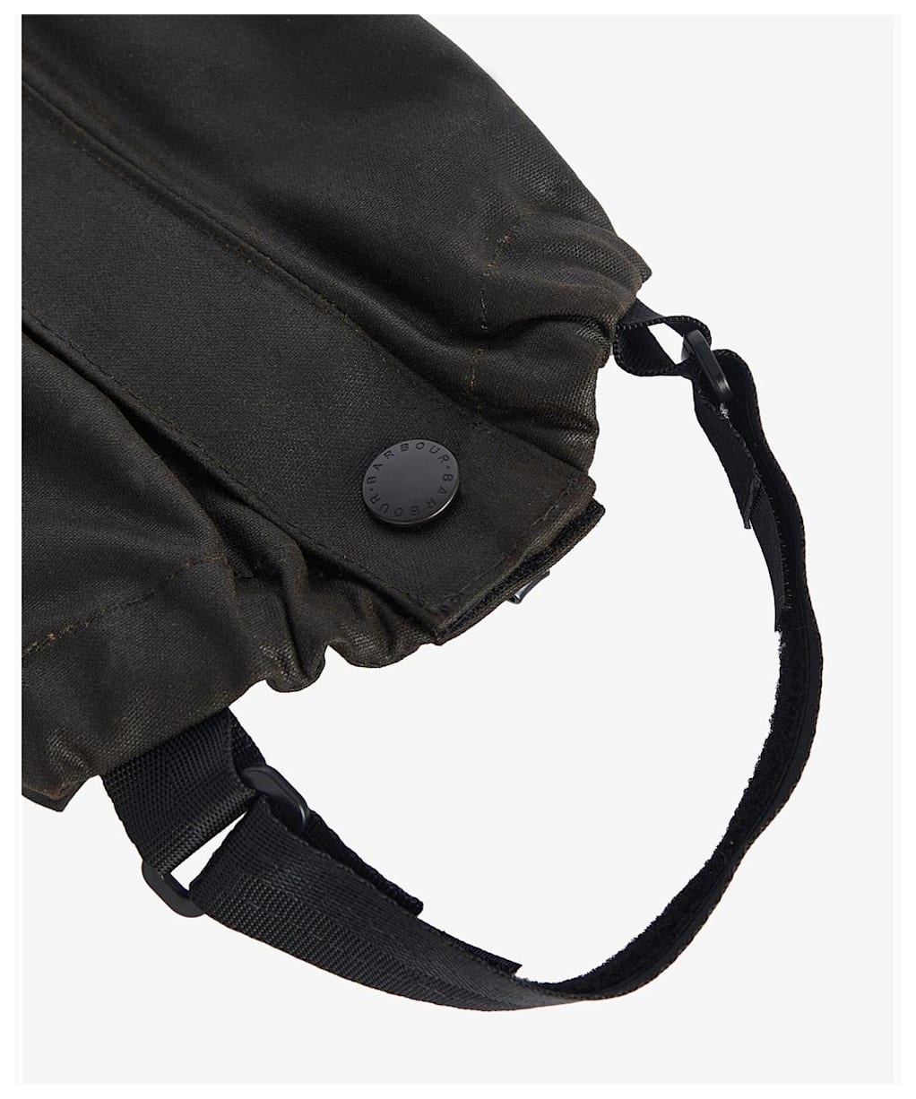 Barbour Waxed Cotton Gaiters - Olive