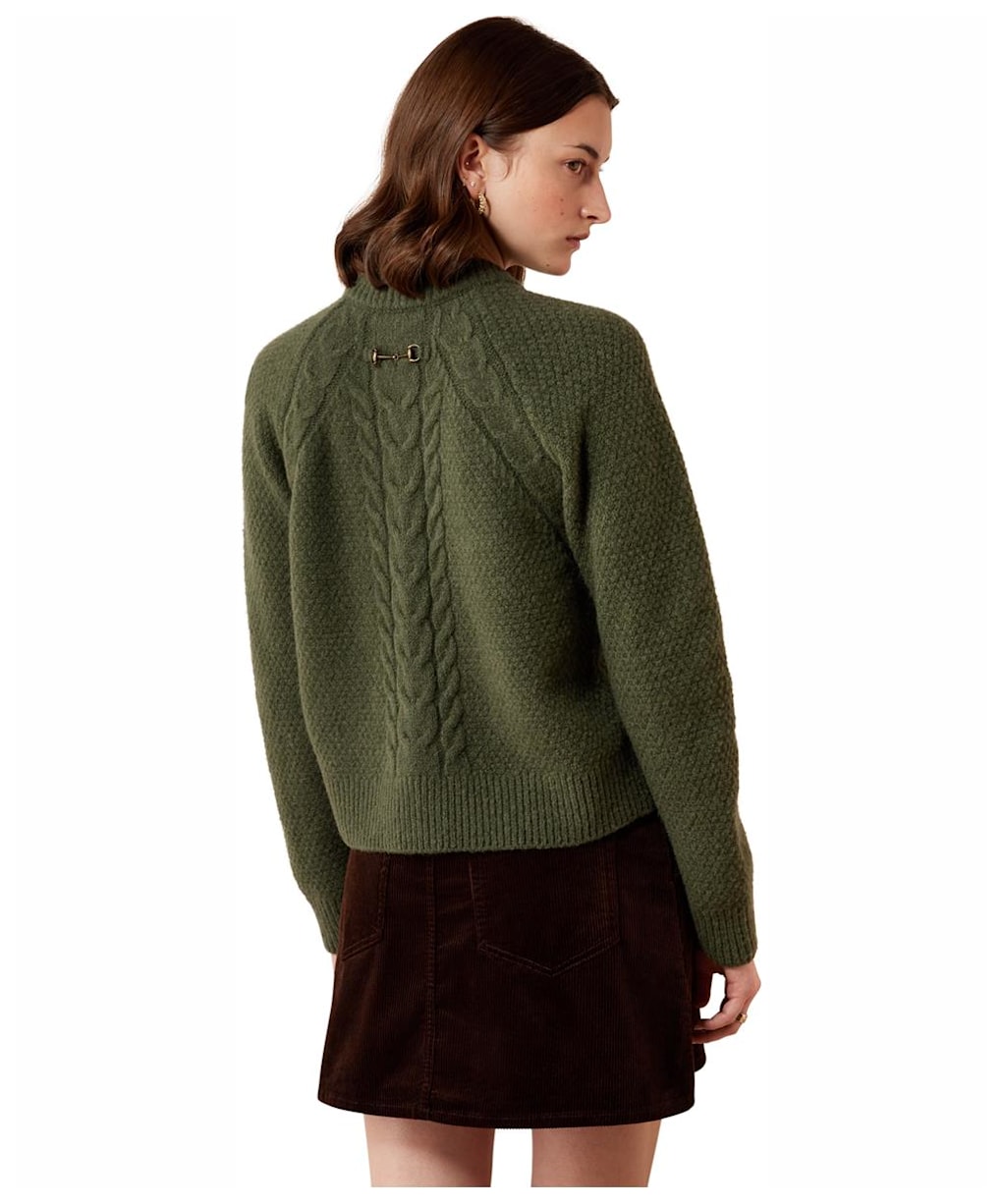 Women's Ariat Brackenwood Wool Cardigan - Thyme