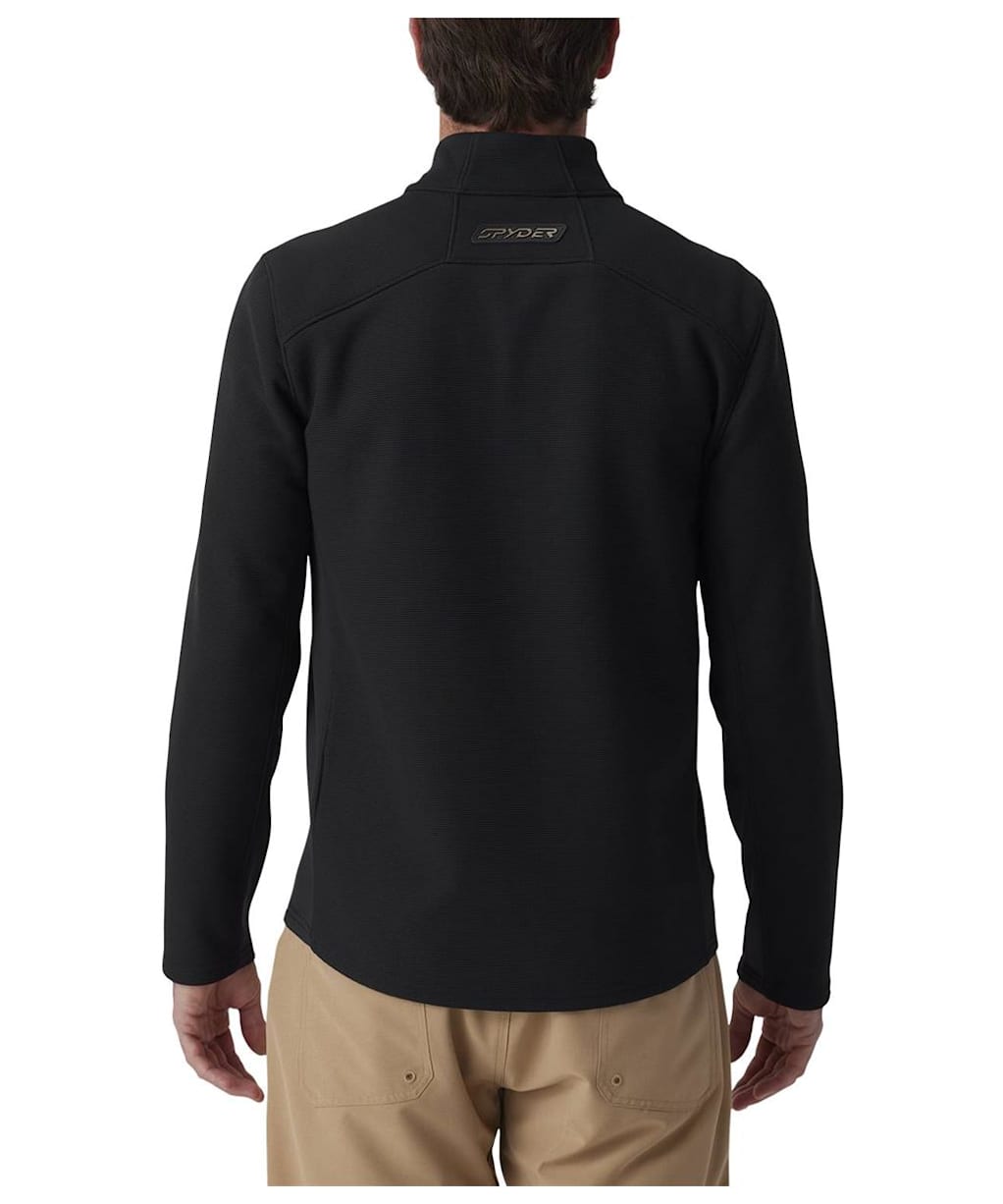 Men's Spyder Bandit 1/2 Zip Fleece - Black