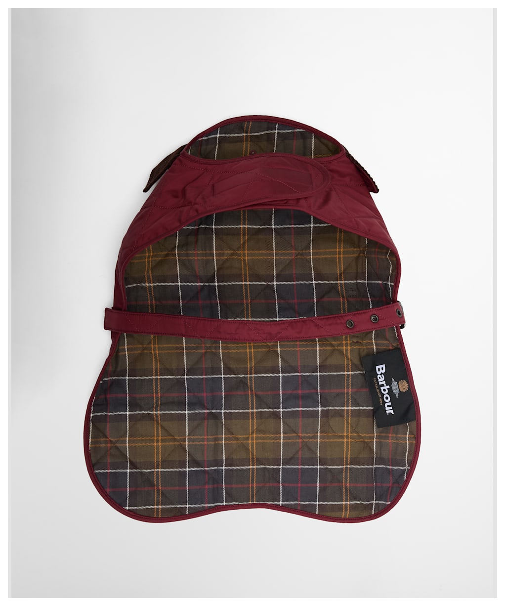 Barbour Quilted Dog Coat - Rosewood