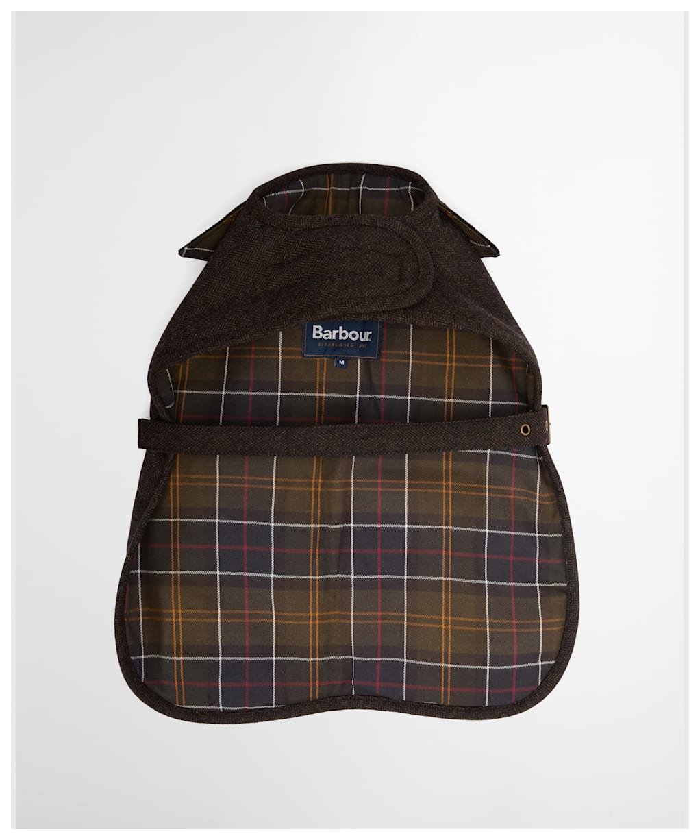 Barbour Barlow Tweed Dog Coat - Brown