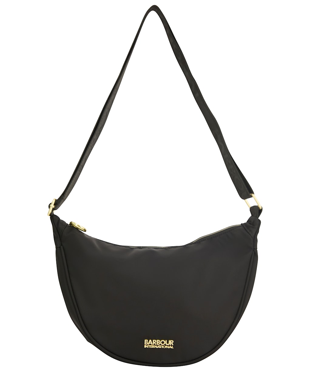 Women's Barbour International Qualify Shoulder Sling Bag - Black
