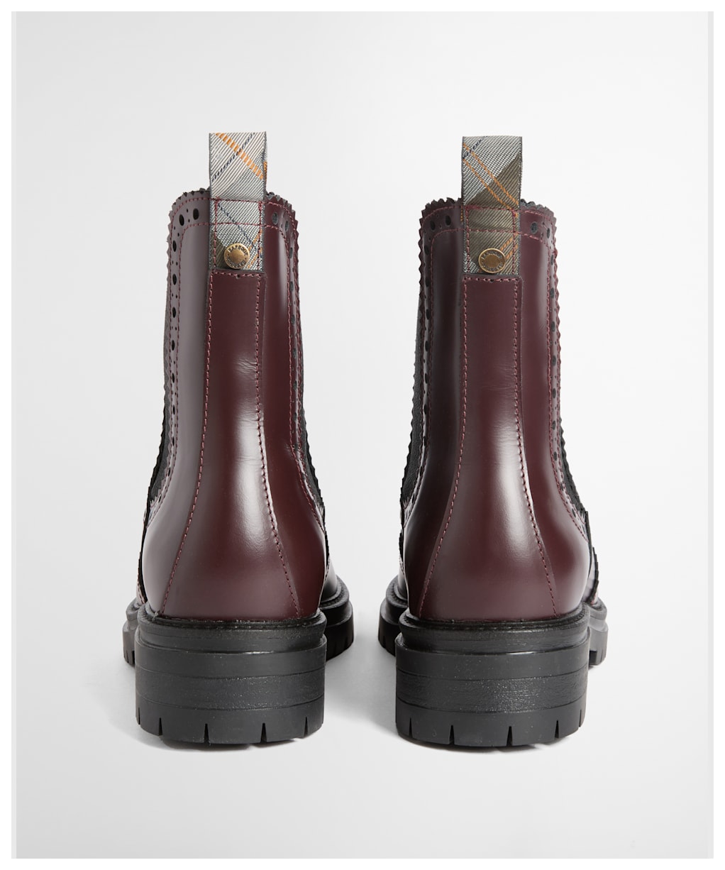 Women's Barbour Fawne Chelsea Boots - Cherry Glace