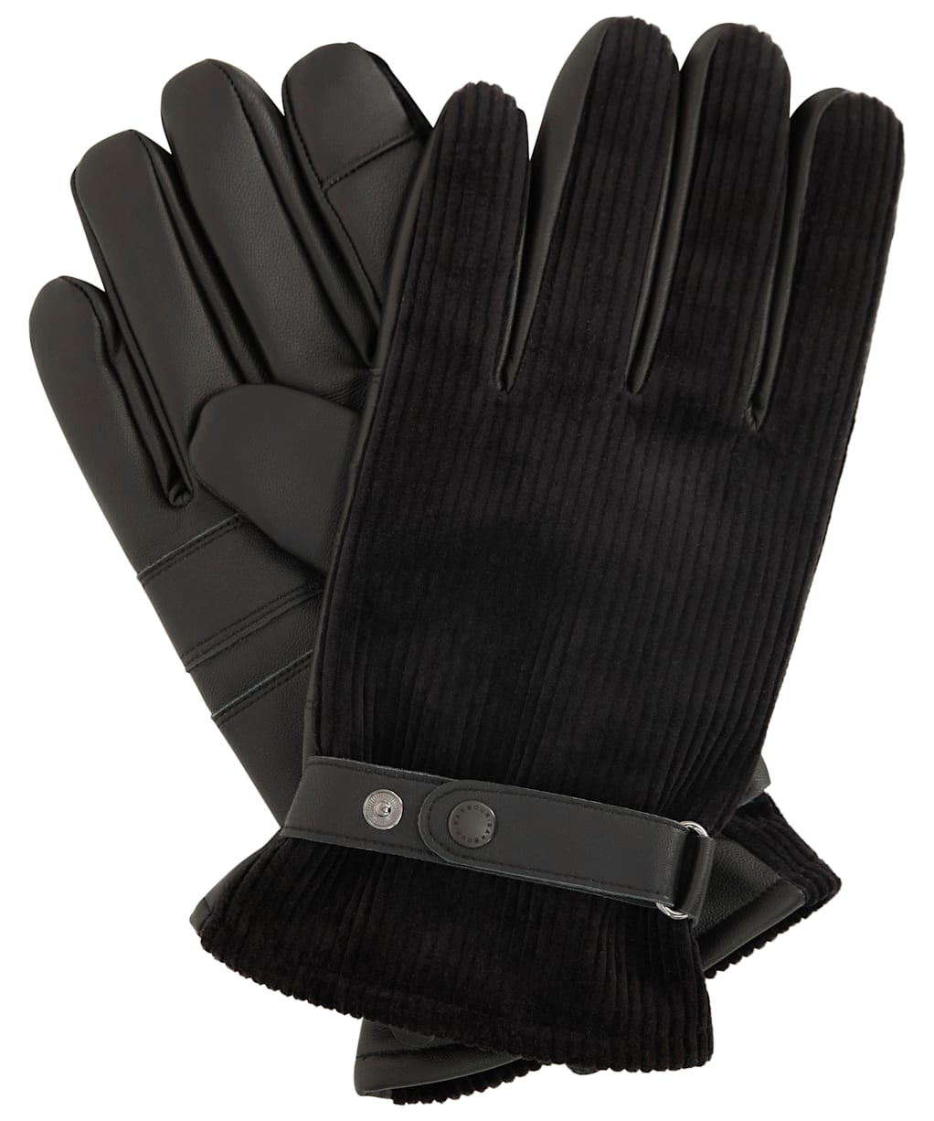 Men's Barbour Nelson Gloves - Black