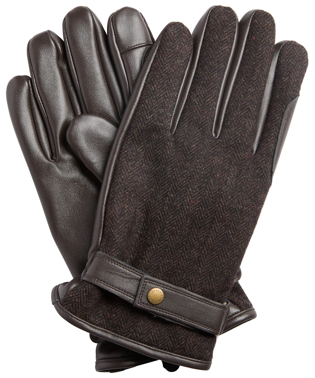 Men's Barbour Barlow Gloves - Brown