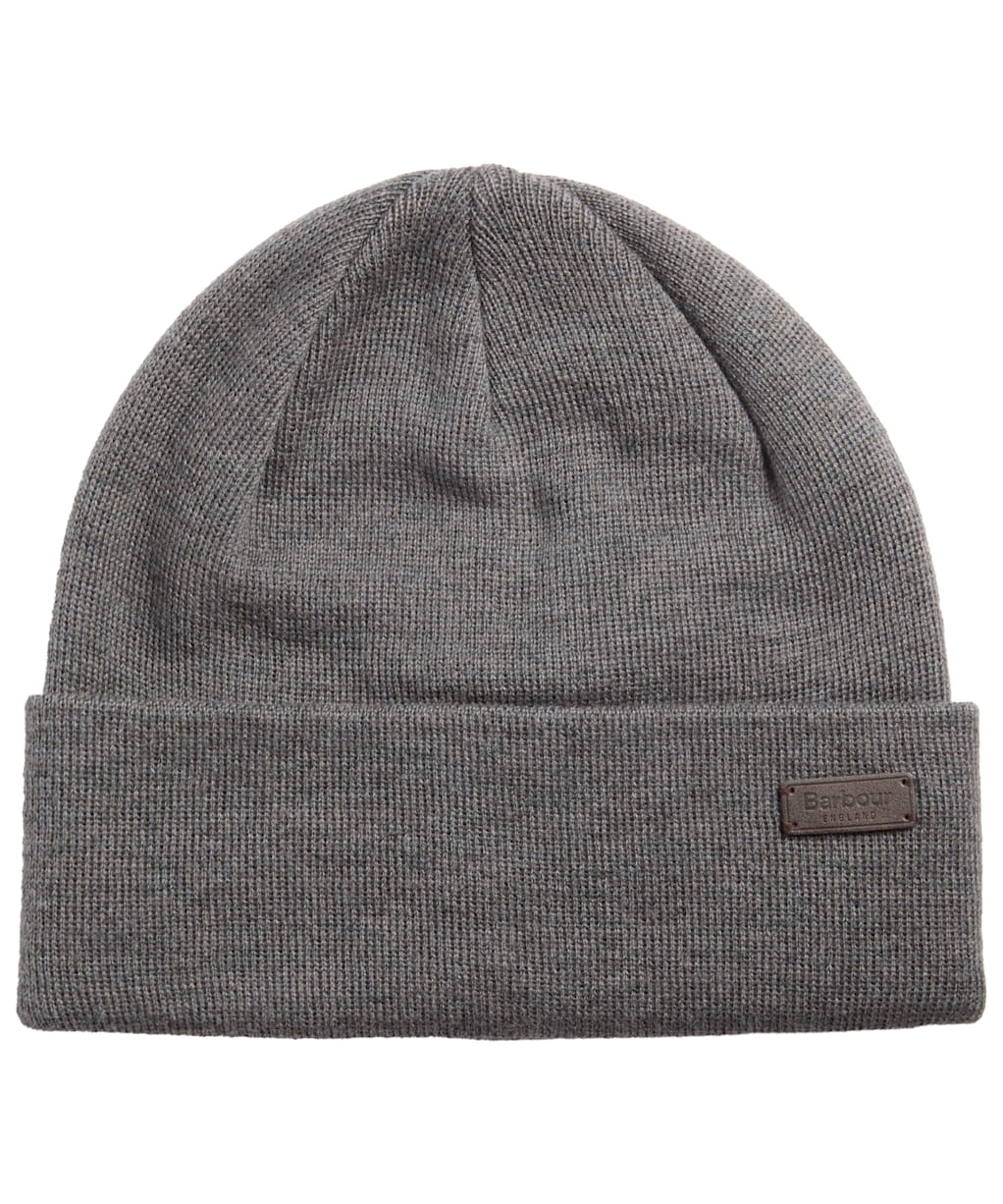 Men's Barbour Healey Beanie - Charcoal